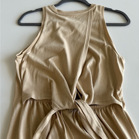 GAP MIDI Dress, XS, Beige, Round Neck, NWOT - Picture 5 of 8